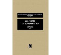Jerome A. Katz Corporate Entrepreneurship (Copertina rigida)