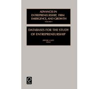 Jerome A. Katz Databases for the Study of Entrepreneurship (Copertina rigida)
