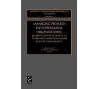 Jerome A. Katz Managing People in Entrepreneurial Organizatio (Copertina rigida)