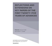 Jerome A. Katz Reflections and Extensions on Key Papers of th (Copertina rigida)