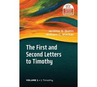 Jerome, D. Quinn William, C. The First and Second Letters to Timoth (Tascabile)