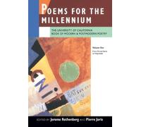 Jerome Rothenberg Poems for the Millennium, Volume One (Tascabile)