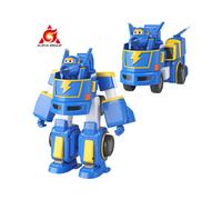 (Jerome) Super Wings 7" Robot Series 2" Transforming Robot Mini Action Figure Transforming Toy