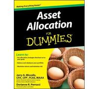 Jerry A. Miccolis Dorianne Perrucci Asset Allocation For Dummies (Tascabile)