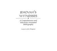 Jerry Bergman Jehovah's Witnesses (Copertina rigida)