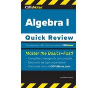 Jerry Bobrow Ed Kohn CliffsNotes Algebra I (Tascabile) Quick Review
