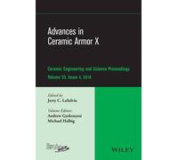 Jerry C. LaSalv Advances in Ceramic Armor X, Volume 35, Issue (Copertina rigida)