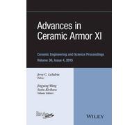 Jerry C. LaSalv Advances in Ceramic Armor XI, Volume 36, Issu (Copertina rigida)