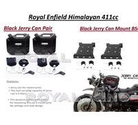 "Jerry Can Pair With Mount" nero adatto per Royal Enfield Himalayan 411 BS4