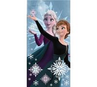 Jerry Fabrics Anna Elsa Frozen - Asciugamano da bagno, 70 x 140 cm