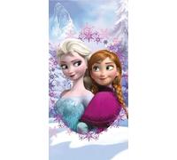 Jerry Fabrics Anna Elsa Frozen - Asciugamano da bagno, 70 x 140 cm