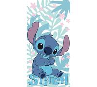 Jerry Fabrics Asciugamano da bagno Disney Lilo & Stitch, morbido, dimensioni: 70 x 140 cm, 100% cotone