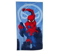 Jerry Fabrics Asciugamano da bagno per bambini, telo da bagno per bambini, 100% cotone, 70 x 140 cm (Spiderman)