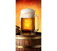 Jerry Fabrics Beer Pivo - Telo mare, 70 x 140 cm