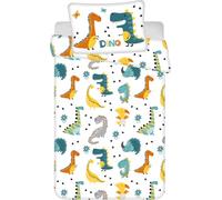 Jerry Fabrics Dino World Baby - Set copripiumino 100 x 135 cm