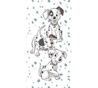 Jerry Fabrics Disney 101 - Telo doccia "Lucky", 70 x 140 cm