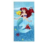 Disney Ariel Sirenetta Asciugamano Cotone Telo Mare 70x140cm Piscina Spiaggia