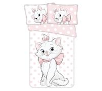 Aristogatti Minou Set Lettino Culla 100x135cm Copripiumino Federa Cotone Disney