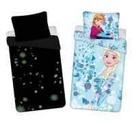 Jerry Fabrics Disney Frozen - Set di biancheria da letto per bambini, 140 x 200 cm, con federa 70 x 90 cm, colore: azzurro