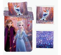 Jerry Fabrics Disney La Reine des Neiges 2 - Set copripiumino 140 x 200 cm, federa 70 x 90 cm, 100% cotone