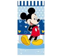 Jerry Fabrics Disney Mickey Mouse - Telo mare per bambini, 70 x 140 cm, 100% cotone