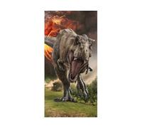 Jerry Fabrics Jurassic World - Telo da doccia, 70 x 140 cm