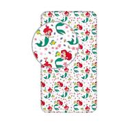 Disney Principessa Ariel Lenzuola Singole Adatte Per 100% Cotone Sirenetta Amici