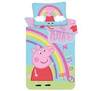 Jerry Fabrics Peppa Pig PEP016 - Biancheria da letto per bambini, 100 x 135 cm