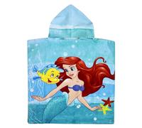 Jerry Fabrics Poncho mare La Sirenetta Ariel in cotone per bambina 50x115cm asciugamano 6801