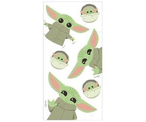 Jerry Fabrics Star Wars Mandalorian Baby Yoda - Telo doccia 70 x 140 cm