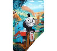 Jerry Fabrics Thomas & Friends Coperta di Pile, Poliestere, Multicolour, Singolo, 150x100x0.3 cm
