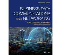 Jerry FitzGerald Alexandra Durcikova Business Data Communications an (Tascabile)
