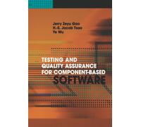 Jerry Gao (San Jose State Unive Testing and Quality Assurance (Copertina rigida)