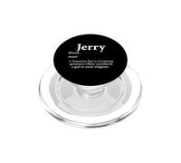 Jerry God Meme Definition, divertente nome da ragazzo, regalo di compleanno Jerry PopSockets PopGrip per MagSafe