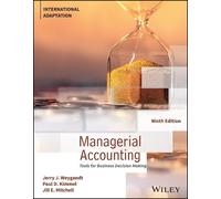 Jerry J. Weygandt Paul D. Kimmel Jill E. Mitche Managerial Accounti (Tascabile)