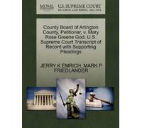 Jerry K Emrich County Board of Arlington County, Petitioner, V. Mar (Tascabile)