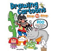 Jerry King Drawing Cartoons Step-by-Step (Tascabile)