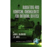 Jerry L. McCaffery L Budgeting and Financial Management for (Copertina rigida)