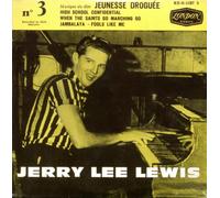 Jerry Lee LEWIS - Soundtrack : Jeunesse Droguée - High School Confidential 4-track CARD SLEEVE - 1) High School Confidential 2) When The Saints Go Marching Go 3) Jambalaya 4) Fools Like Me - CDSINGLE