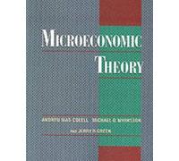 Jerry R. Green Andreu Mas-Colell Michael D. Whins Microeconomic The (Tascabile)