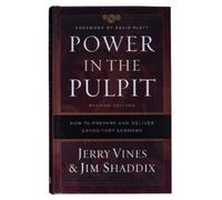 Jerry Vines James L Shaddix Power In The Pulpit (Copertina rigida)