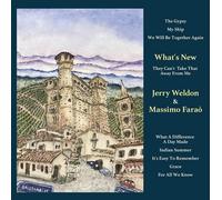 Jerry Weldon & Massimo Farao Jazz CD What's Paper Sleeve from Japan nuovo