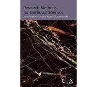 Jerry Wellington Marcin Szczerb Research Methods for the Social Sci (Tascabile)