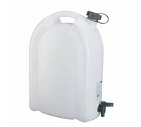 Jerrycan-bidon d'acqua pressol in polietilene trasparente con tappo e rubinetto
