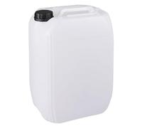 Jerrycanshop - Tanica impilabile da 20 litri, tanica per carburante, tanica per acqua, tanica per benzina, plastica (HDPE), tanica DIN61, 20 l, senza BPA, naturale