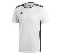 Adidas Men's, Entrada 18 Maglia manica corta da uomo, bianca/nera, X-Large