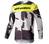 jersey alpinestars youth racer tactical 23 - infantile grigio / giallo L