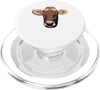 Jersey Cattle coltivatore della fauna selvatica con mucca PopSockets PopGrip per MagSafe