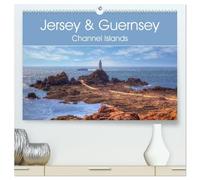 Jersey & Guernsey - Channel Islands (High Quality Premium Wall Calendar 2027 DIN A2 landscape),CALVENDO 12 Month Wall Calendar: The two most famous ... picturesque bays and 2,000 hours of sunshine