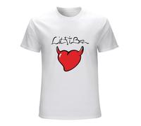Jersey Litfiba Piero Pelù Band Rock Group Unisex T-Shirt Graphic Printed Tee Mens White Shirt L
